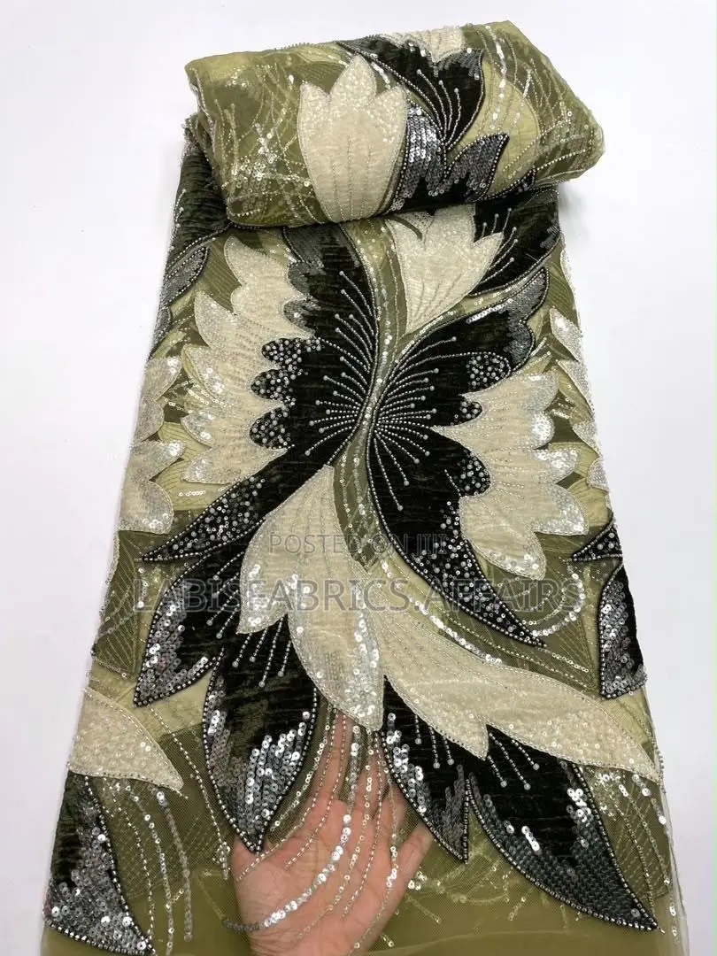 Luxury Hand Beaded Lace