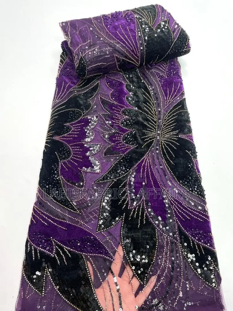Luxury Hand Beaded Lace