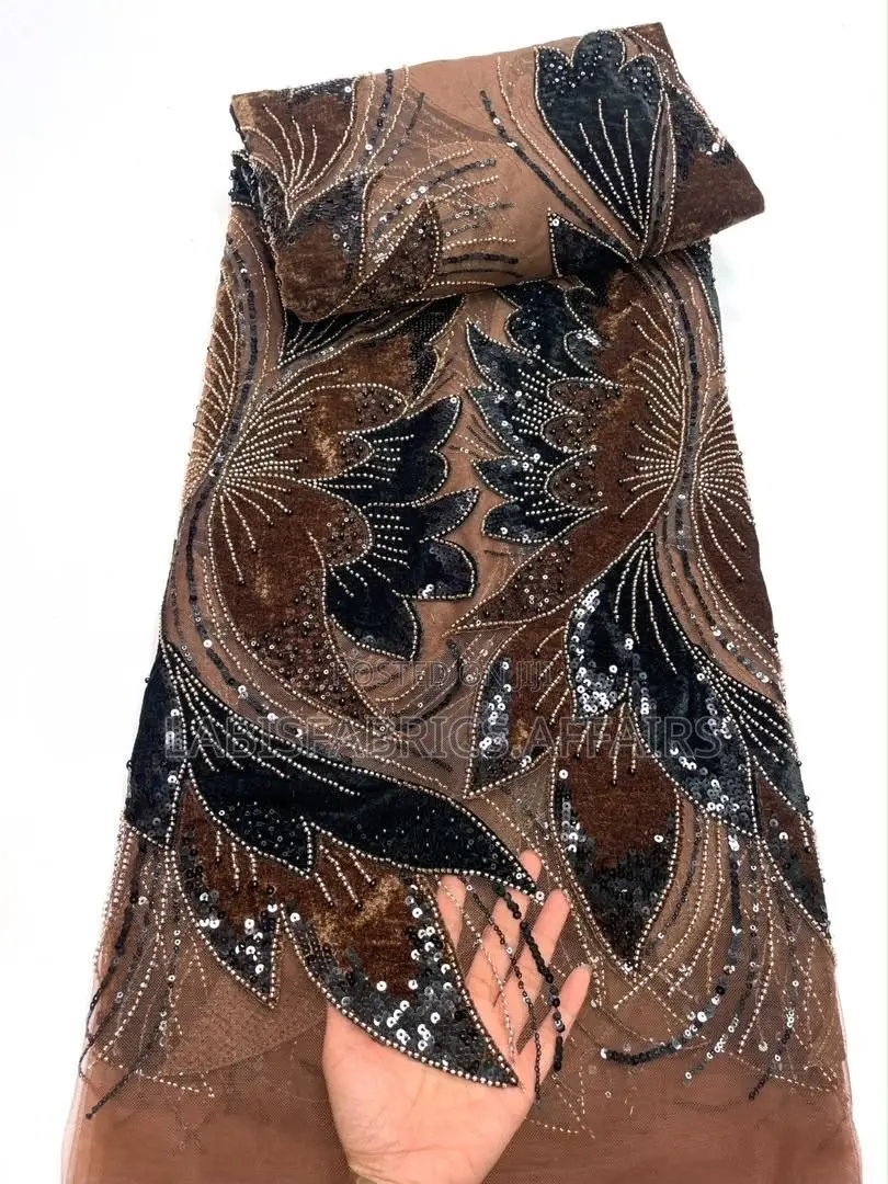 Luxury Hand Beaded Lace