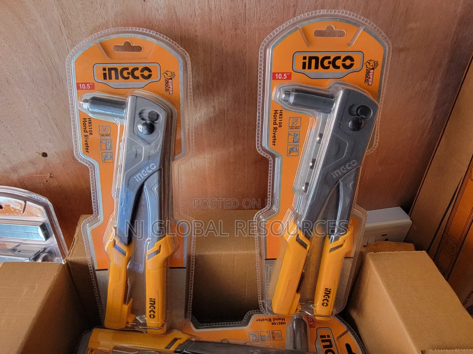 Ingco Hand Riveter 10.5" HRS108 (Rivet Gun)