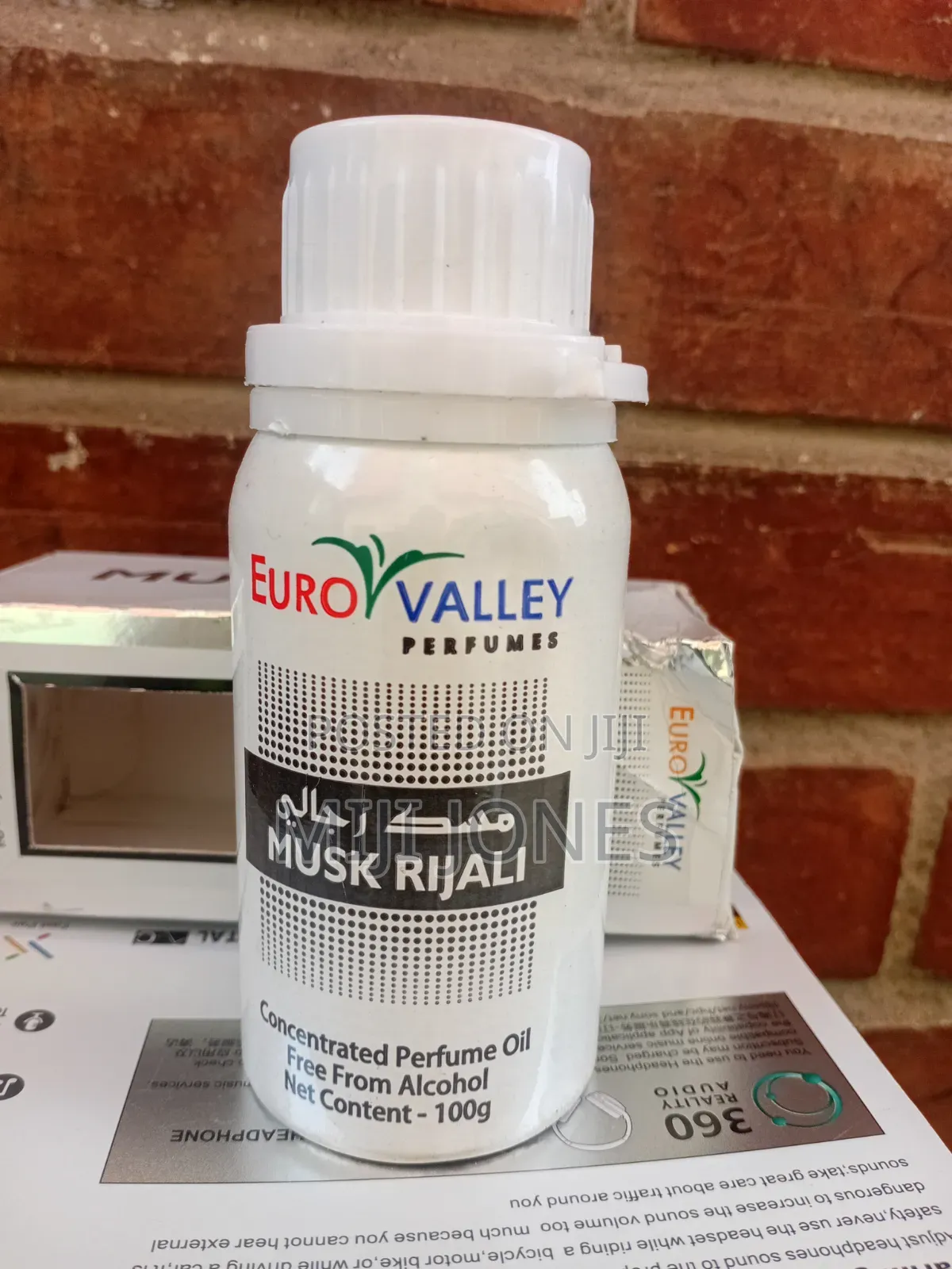 MUSK RIJALI by Euro Valley - 100ml Concentrated Attar*