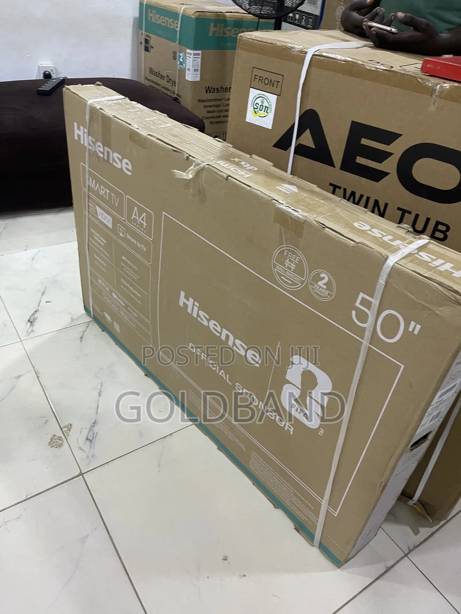 Hisense 50” Smart LED Television – Next-Level Viewing