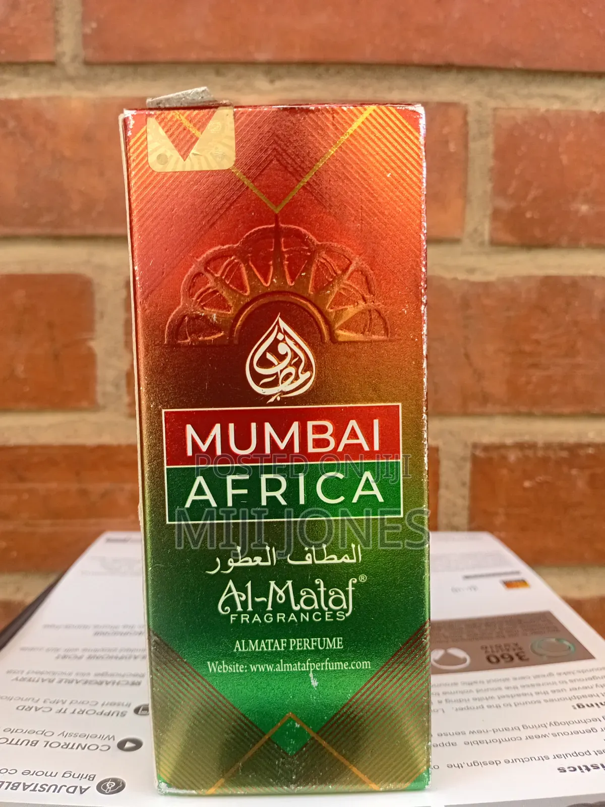 MUMBAI AFRICA - 100ml Premium Perfume Oil*