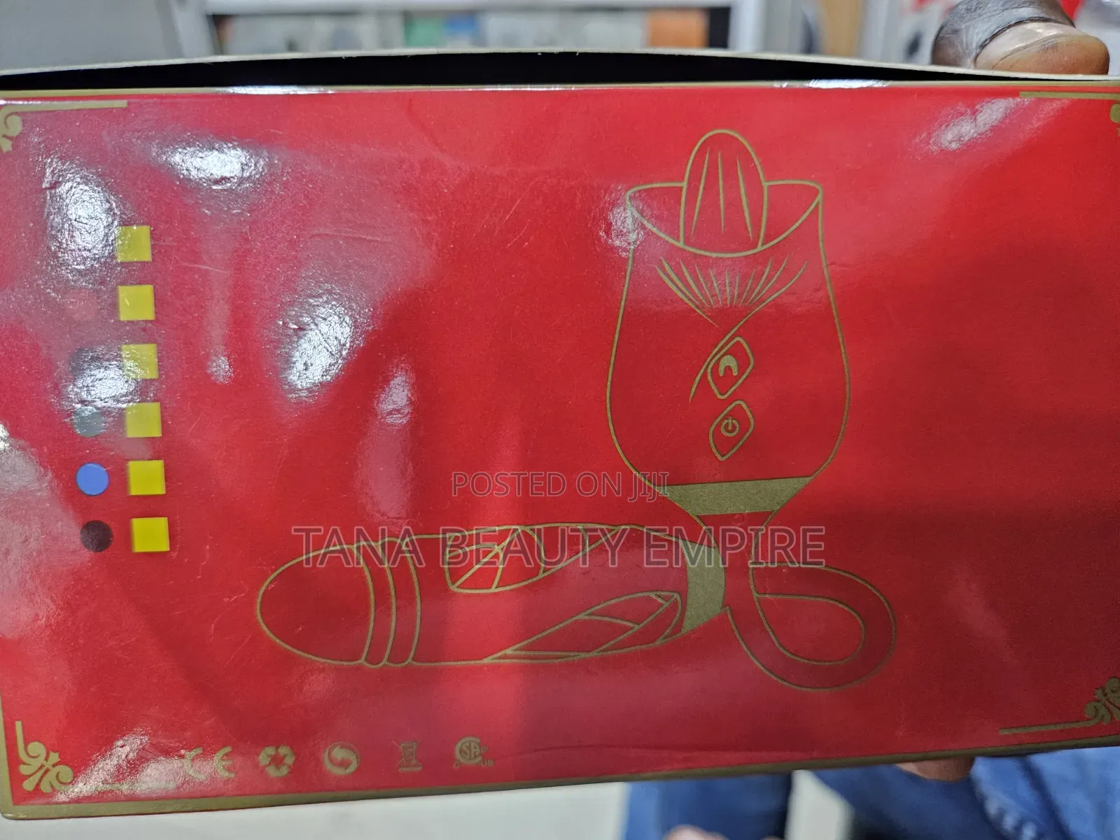 2 in 1 Dildo and Vibrator Waterproof Rose Tongue Pussy Licking Toy