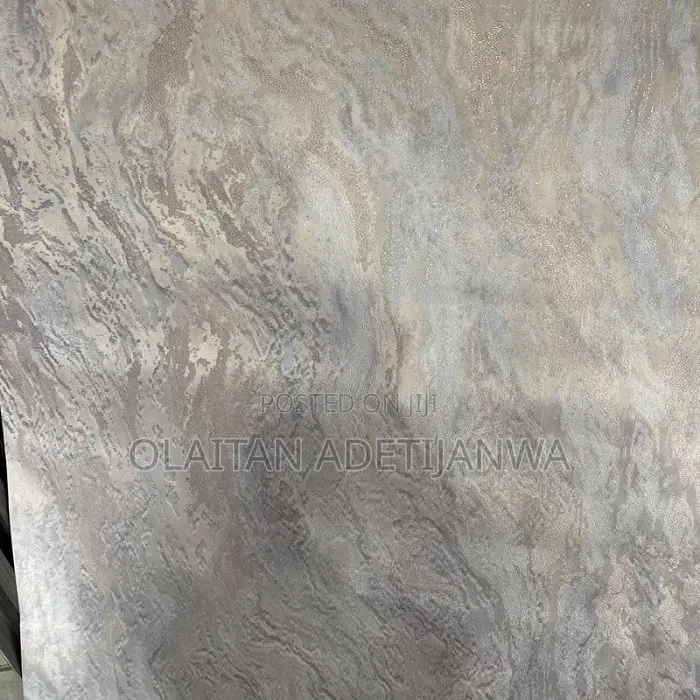 Premium Nonwoven Marble Wallpaper Mimics Real Stone Veins