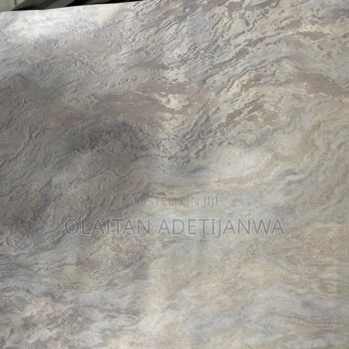 Premium Nonwoven Marble Wallpaper Mimics Real Stone Veins