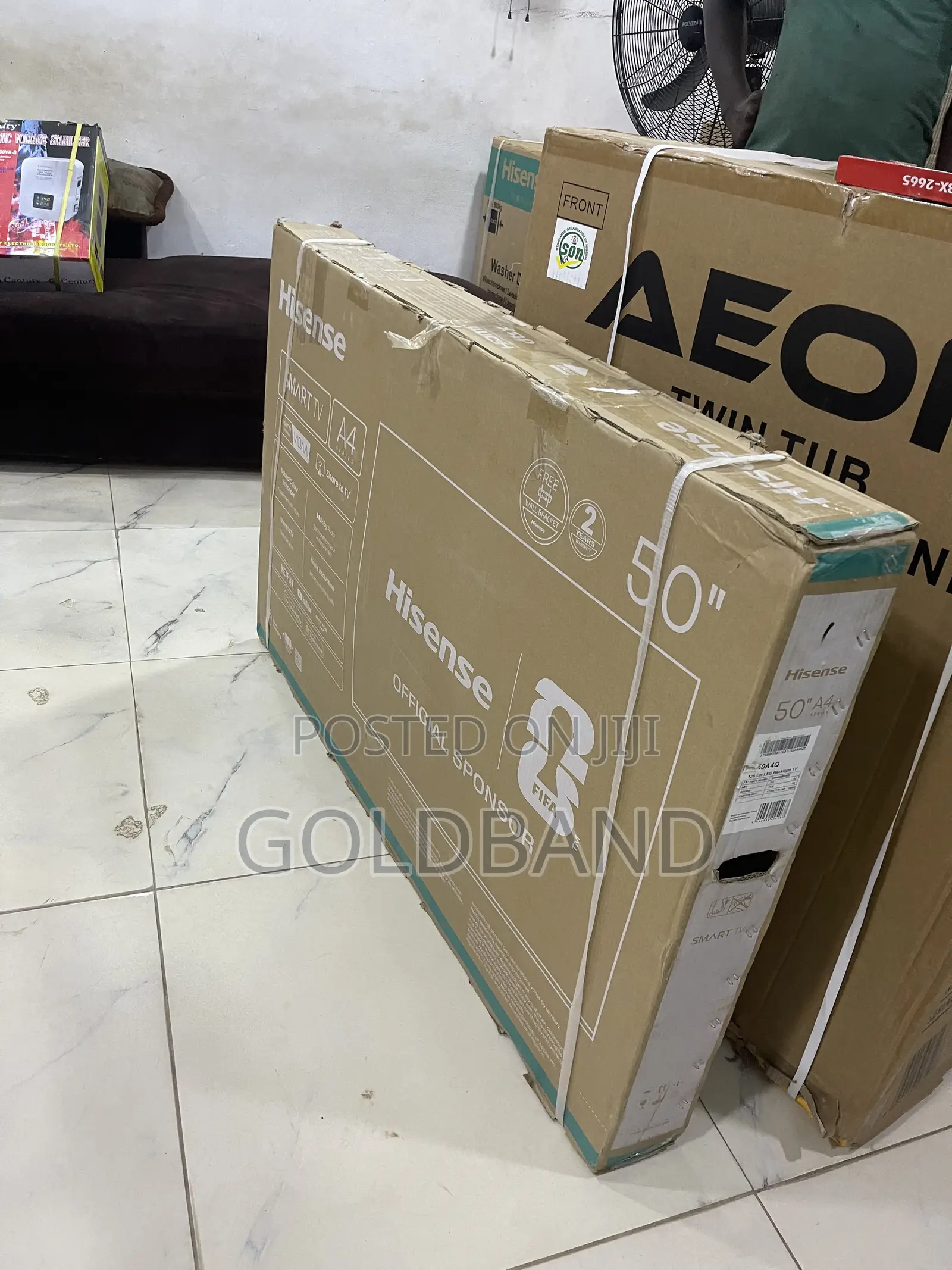 Hisense 50” LED Smart TV – Vibrant Colors, Stunning Detail