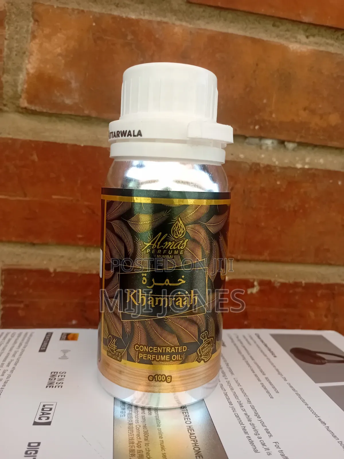 KHAMRAAH Sweet Perfume Oil - 100ml Long Lasting*