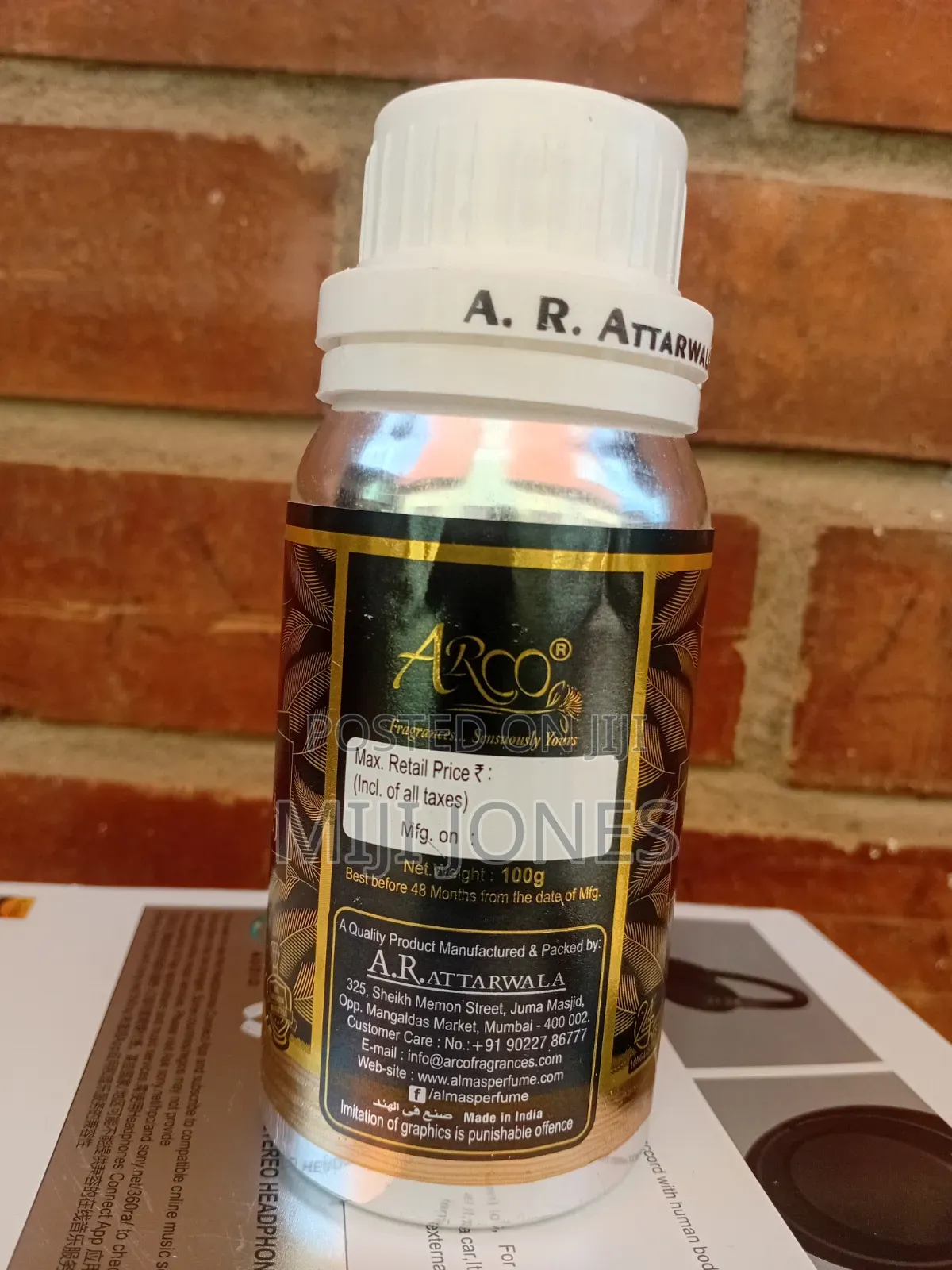 KHAMRAAH Sweet Perfume Oil - 100ml Long Lasting*