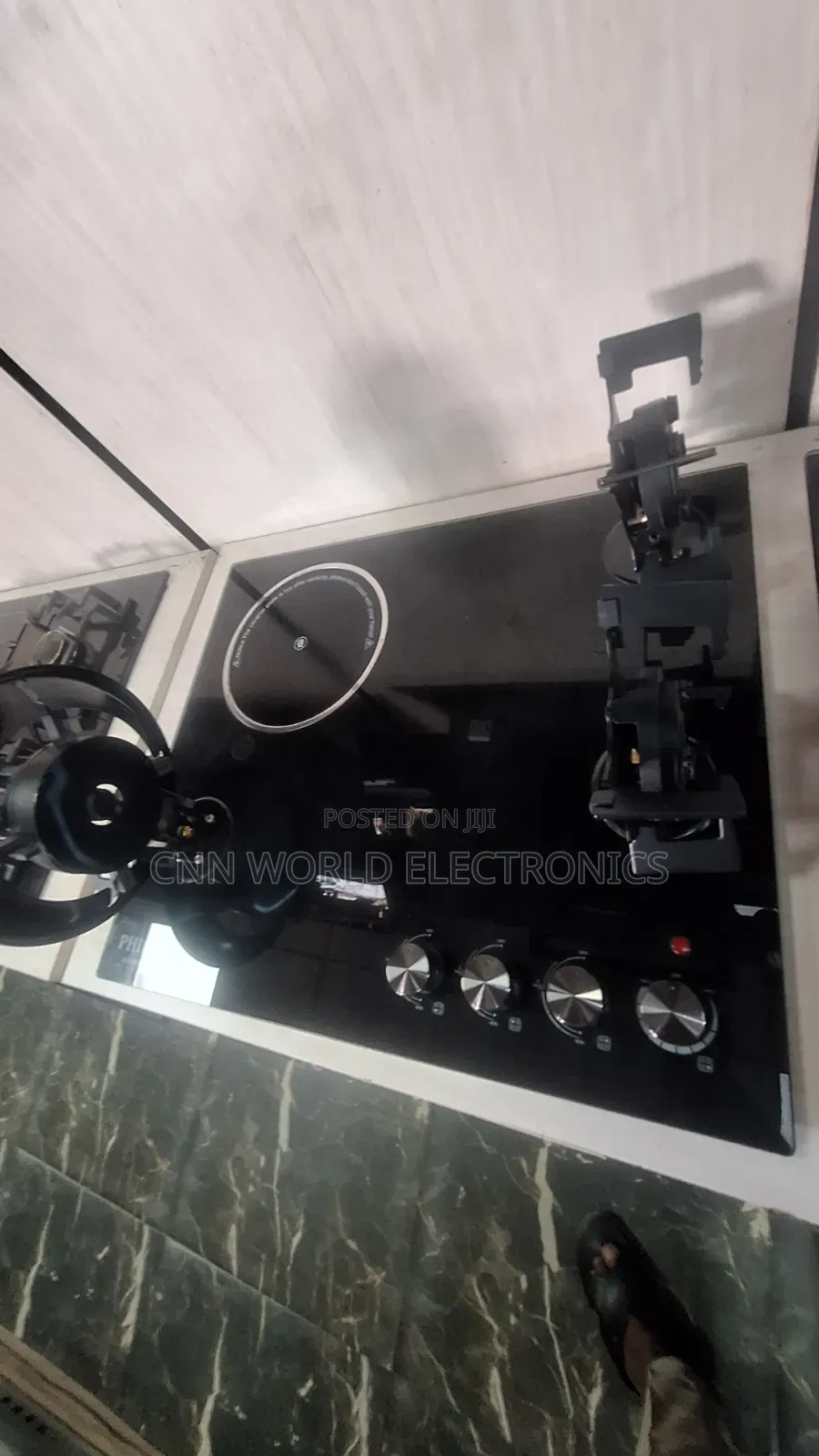 New Arrival Phima in-Built Cabinet Gas Folding Burners (3+1) Automatic