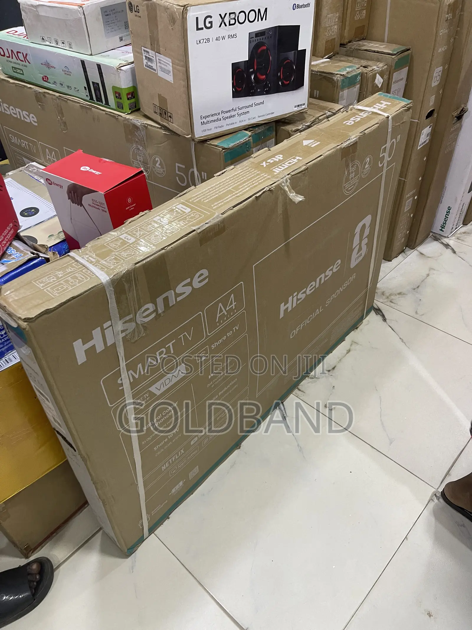 Hisense 50” Smart LED Television – Modern Entertainment Made Easy