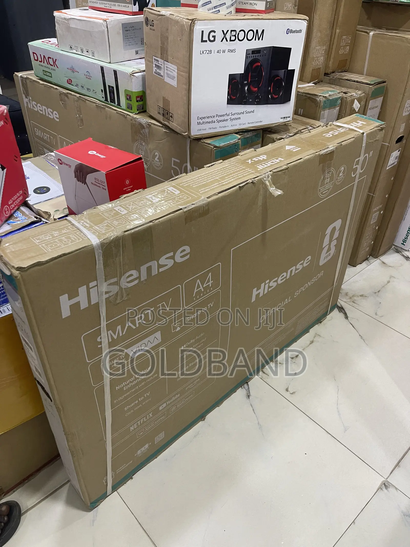 Hisense 50” Smart LED Television – Modern Entertainment Made Easy