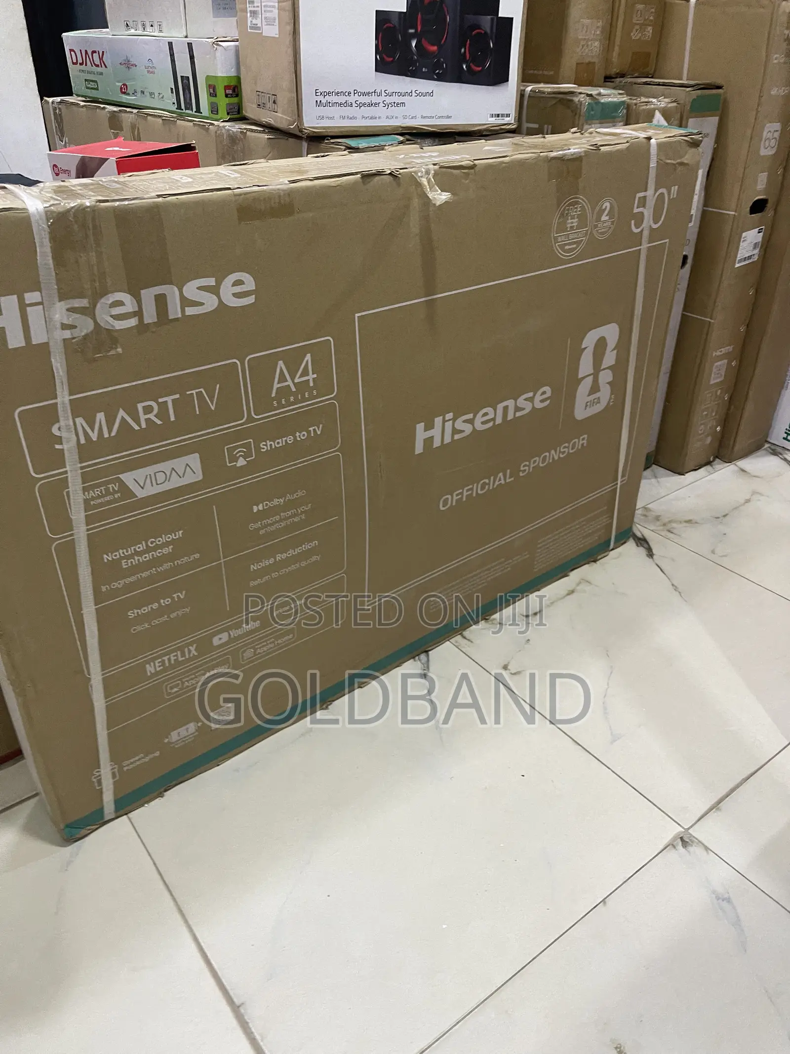 Hisense 50-Inch LED Smart TV – Sharp Picture Smart Performance
