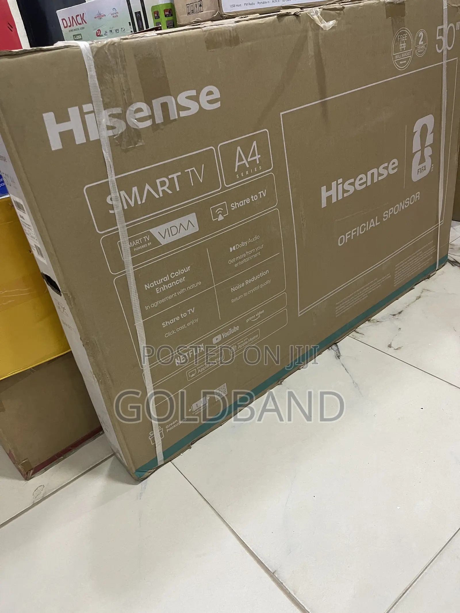 Hisense 50” LED Smart TV – Bring Movies to Life