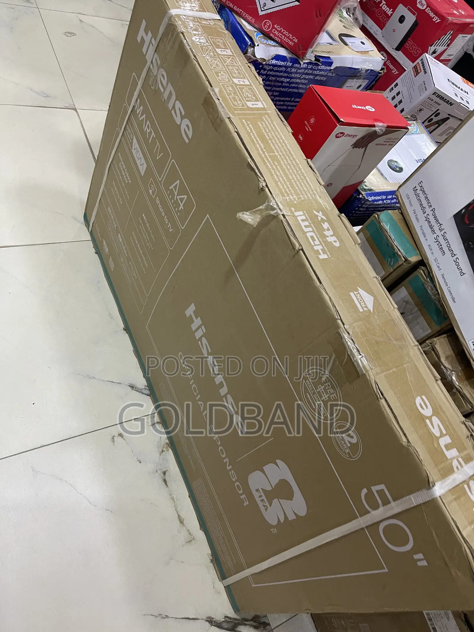 Hisense 50-Inch Smart TV – Immersive Viewing for Every Room