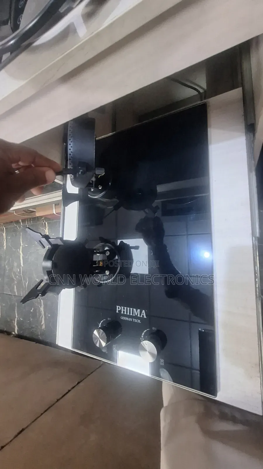 Brand New Phima 30cm in-Built Cabinet Folding 2burners Automatic