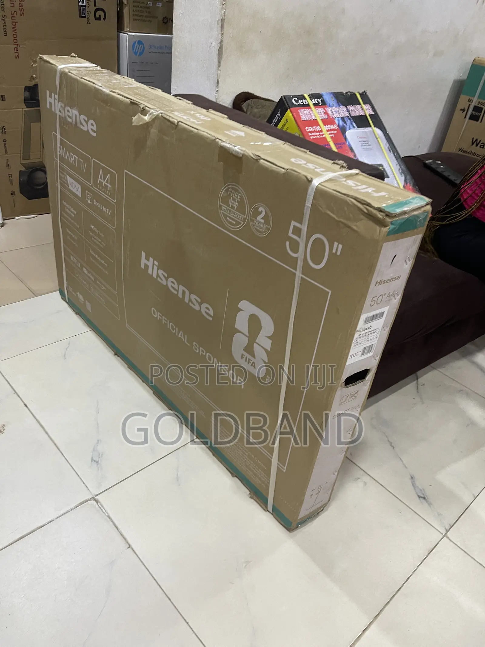 Hisense 50” Smart TV – Big Screen Entertainment, Sleek Design