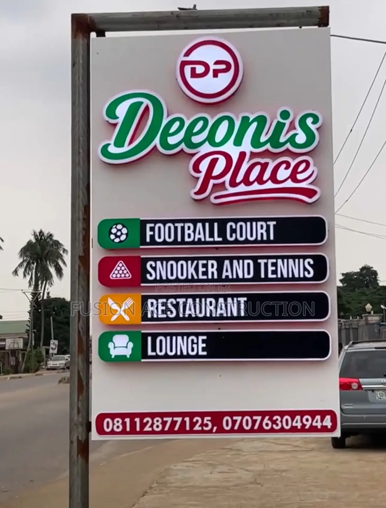 Billboard Signage With Alucoboard Cladding .