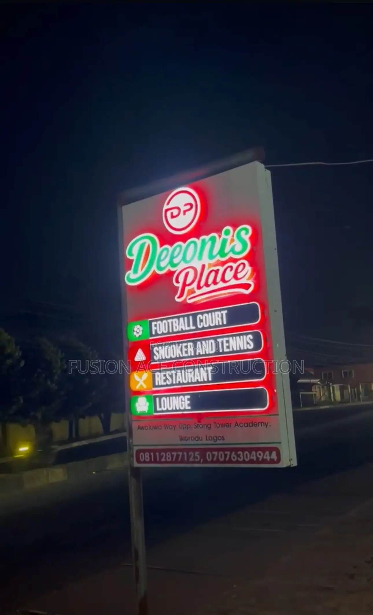 Billboard Signage With Alucoboard Cladding .