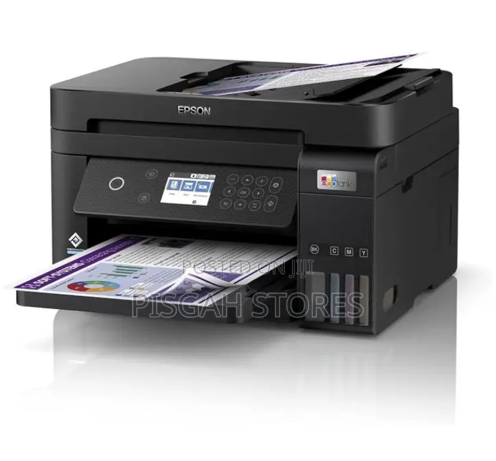 Epson L6270 A4 Wi-Fi Duplex All-in-One Ink Tank Printer With ADF