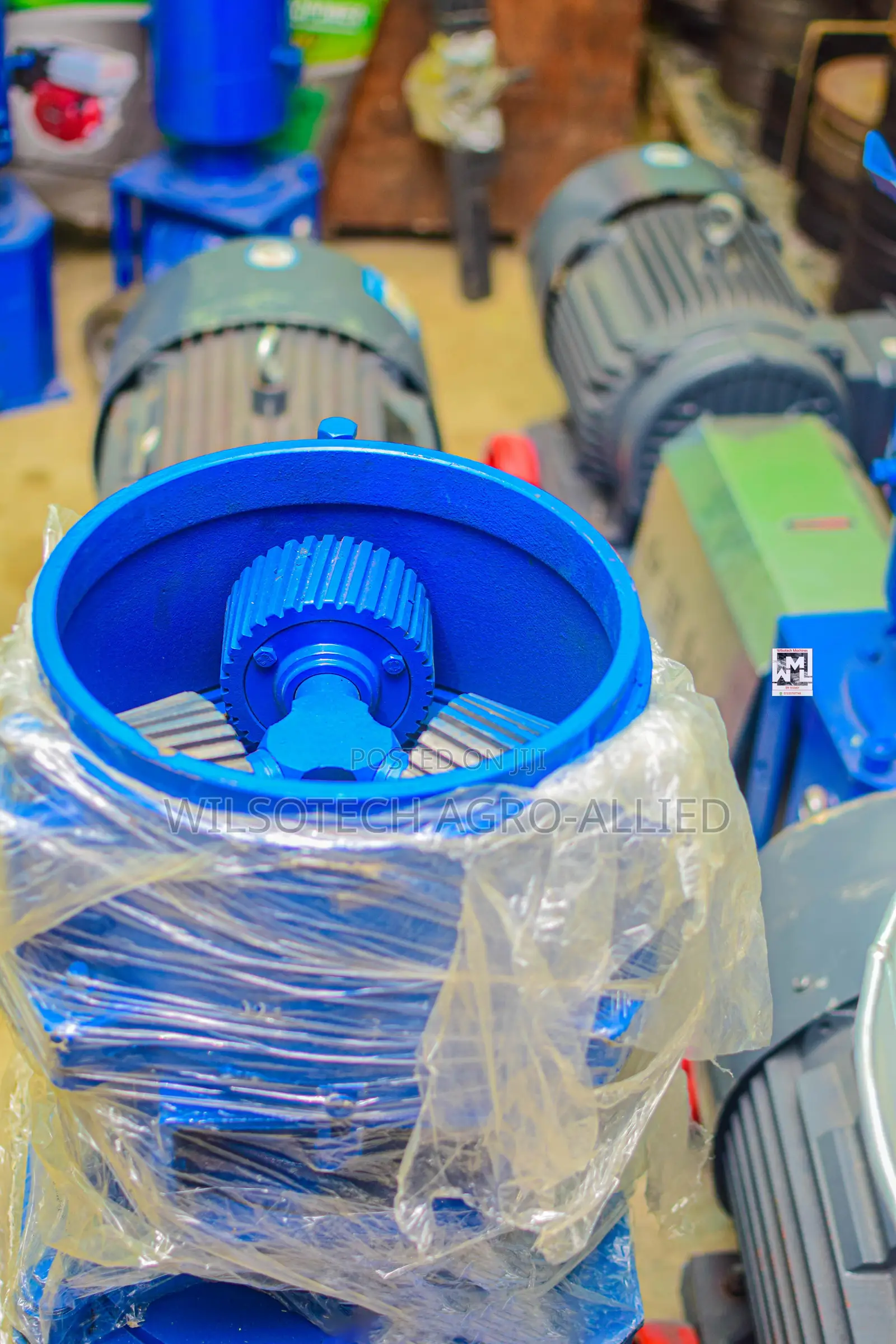 500-600kg/Hr Electric Motor Powered Pelletizer Machine