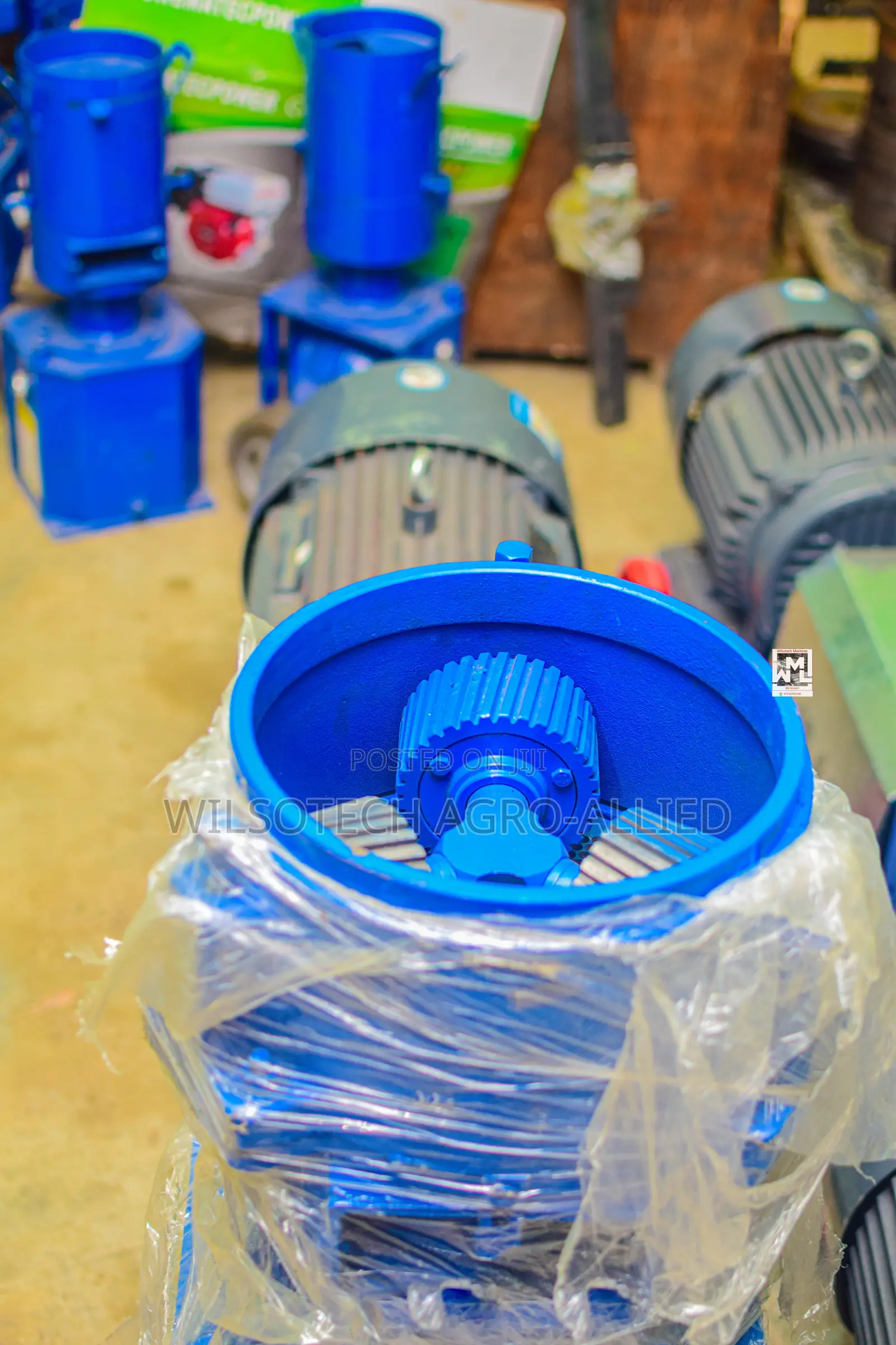 500-600kg/Hr Electric Motor Powered Pelletizer Machine
