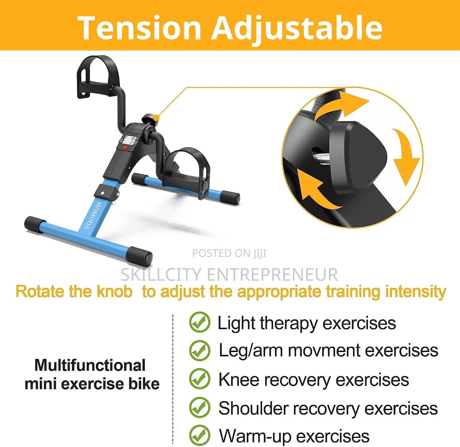 Arm and Leg Pedal Exerciser