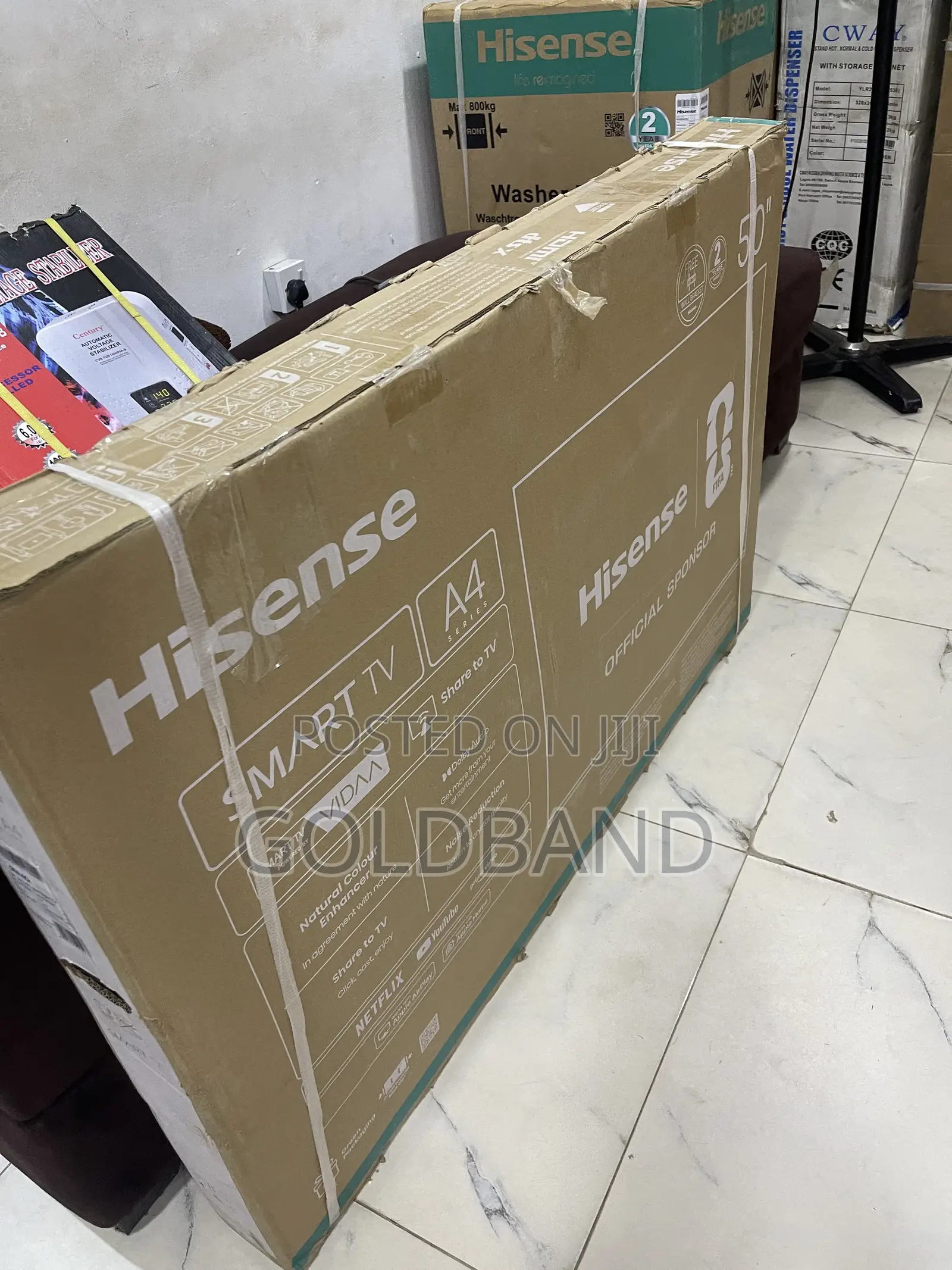 Hisense 50-Inch Smart LED TV – Powerful Picture, Smarter Features