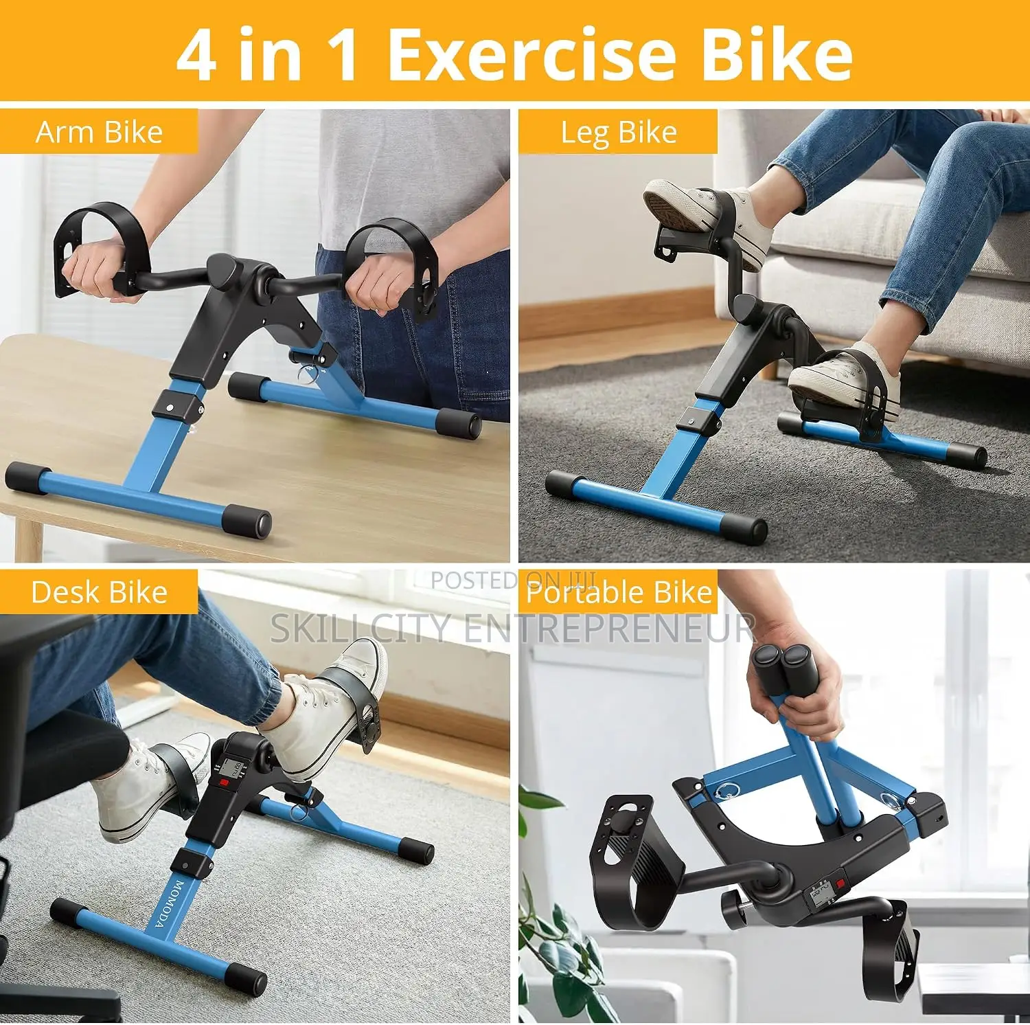 Arm and Leg Pedal Exerciser