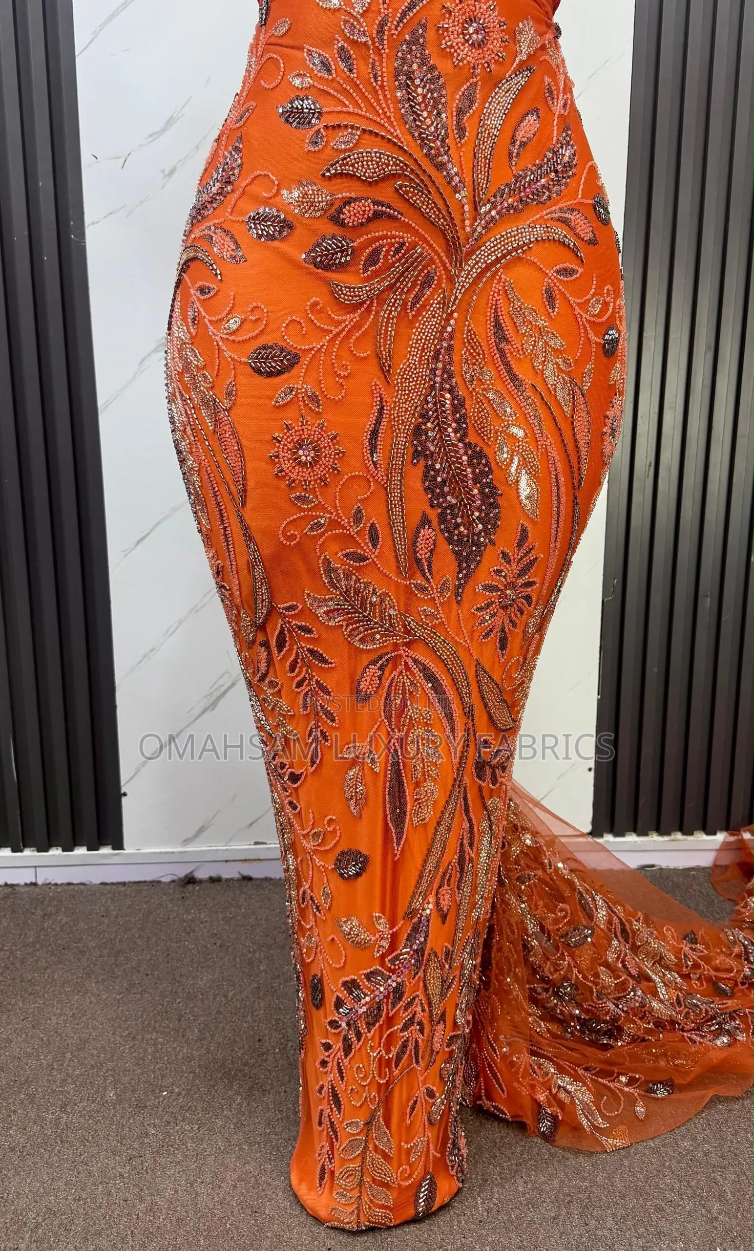 Luxury Hand Beaded Lace