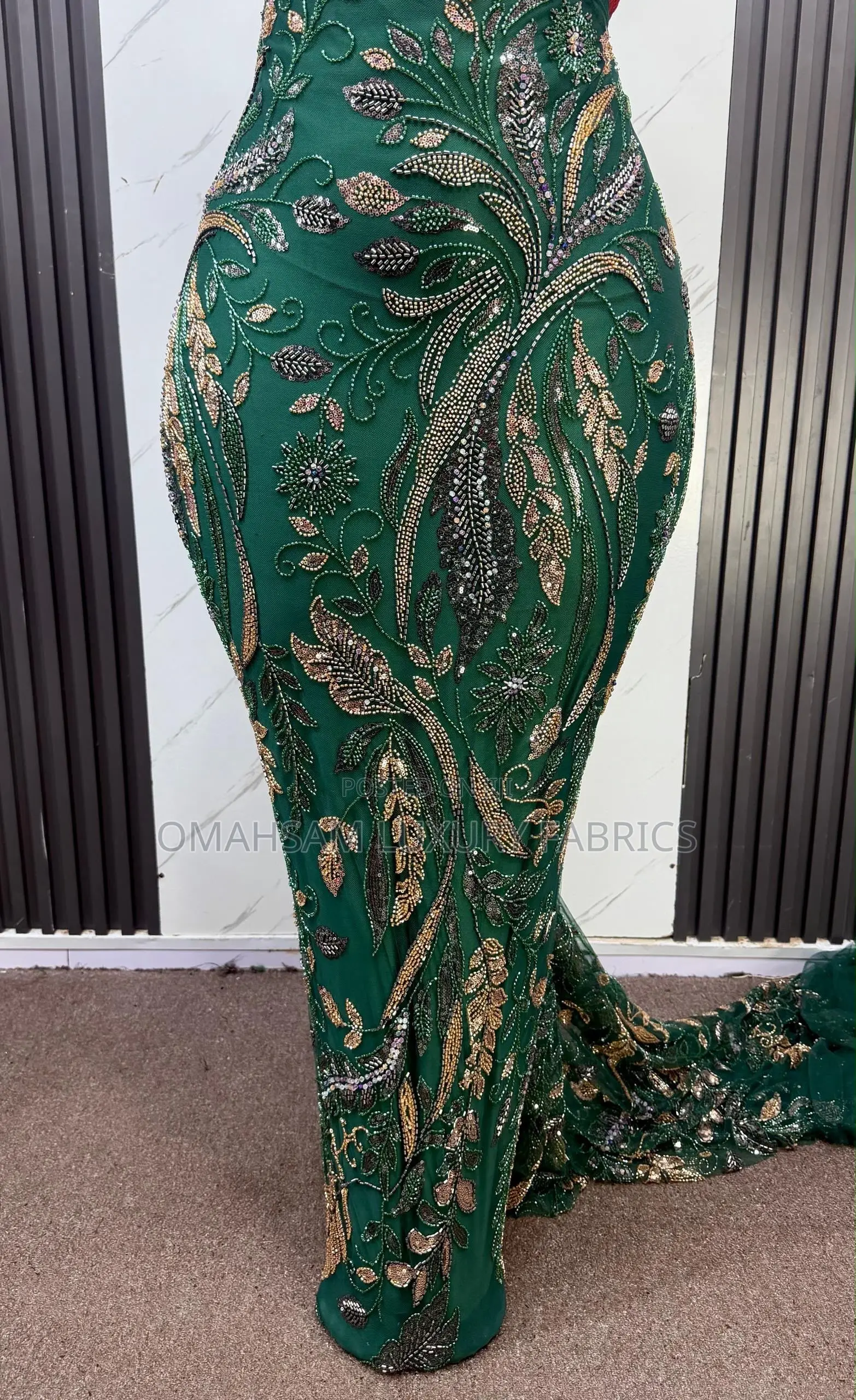 Luxury Hand Beaded Lace