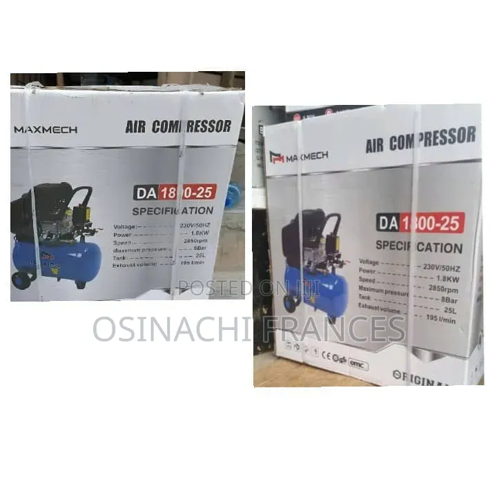 Maxmech Air Compressor Pressure,25li