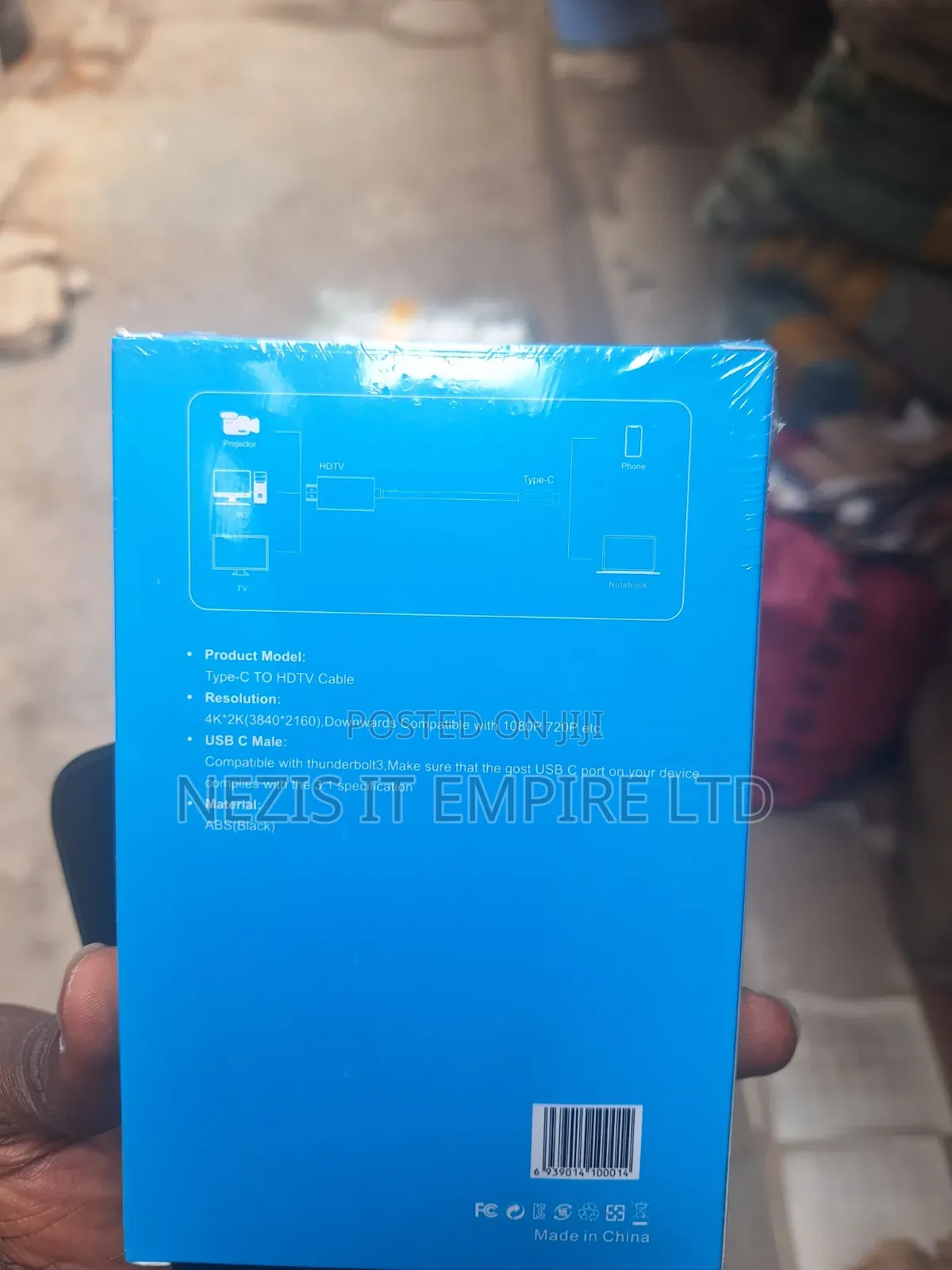 Type C to HDTV Cable 