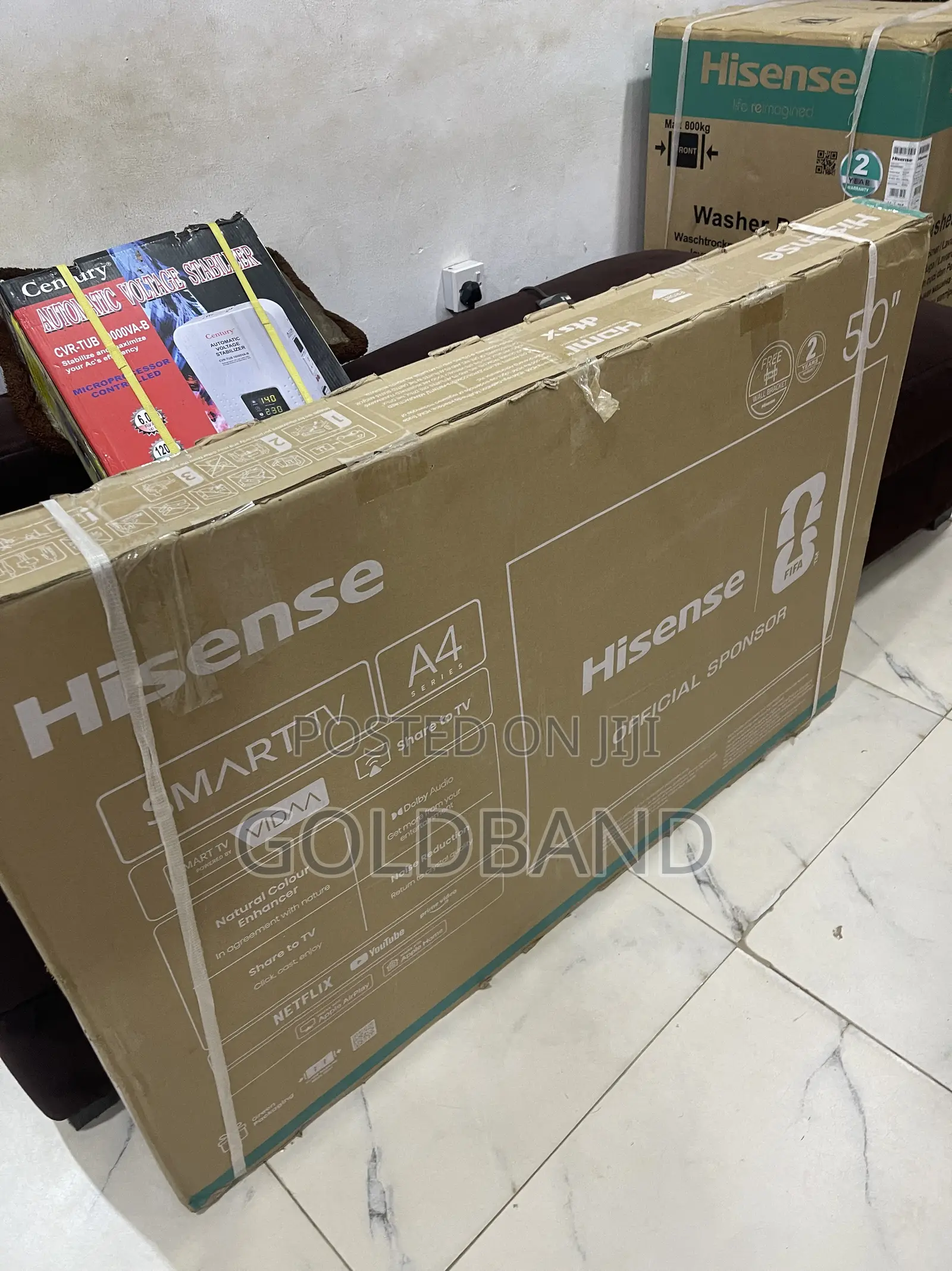Hisense 50-Inch Smart LED TV – Powerful Picture, Smarter Features
