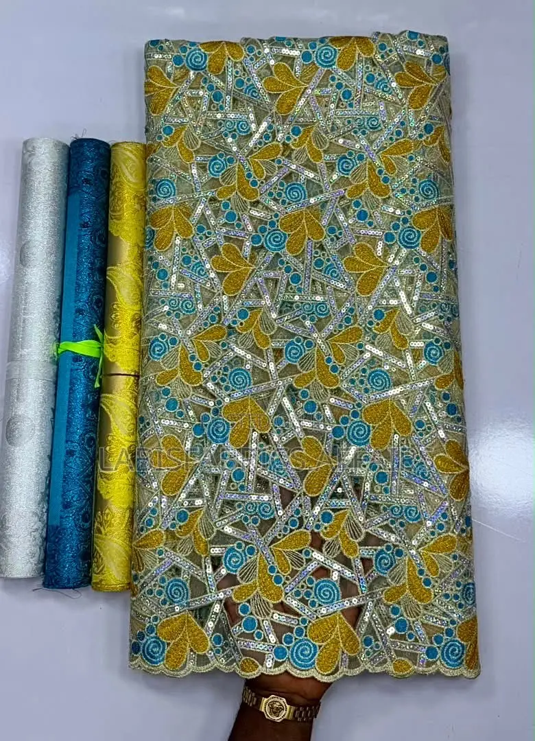 Beautiful Chantilly Sequins Lace