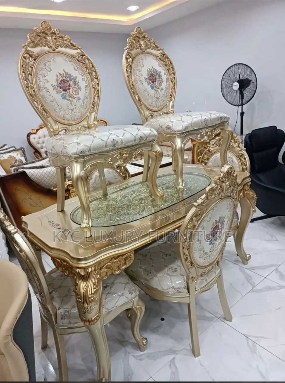 Royal Dining Table With 6 Chairs