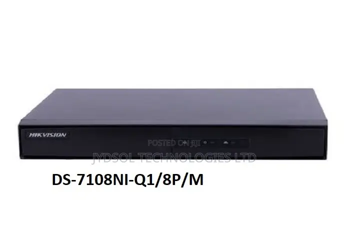 Hikvision 8 Channel PoE NVR - DS-7108NI-Q1/8P/M