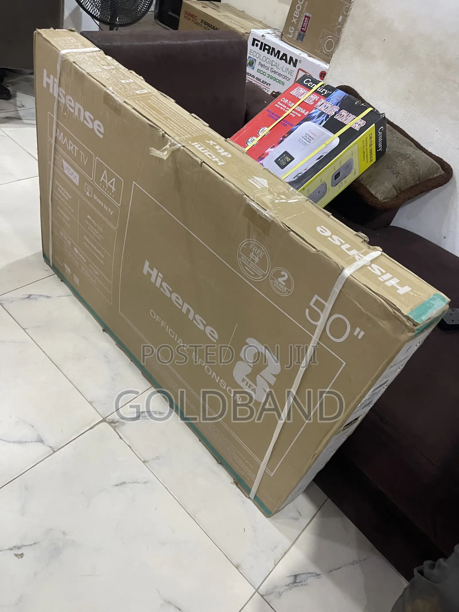 Hisense 50-Inch Smart TV – Experience Every Detail