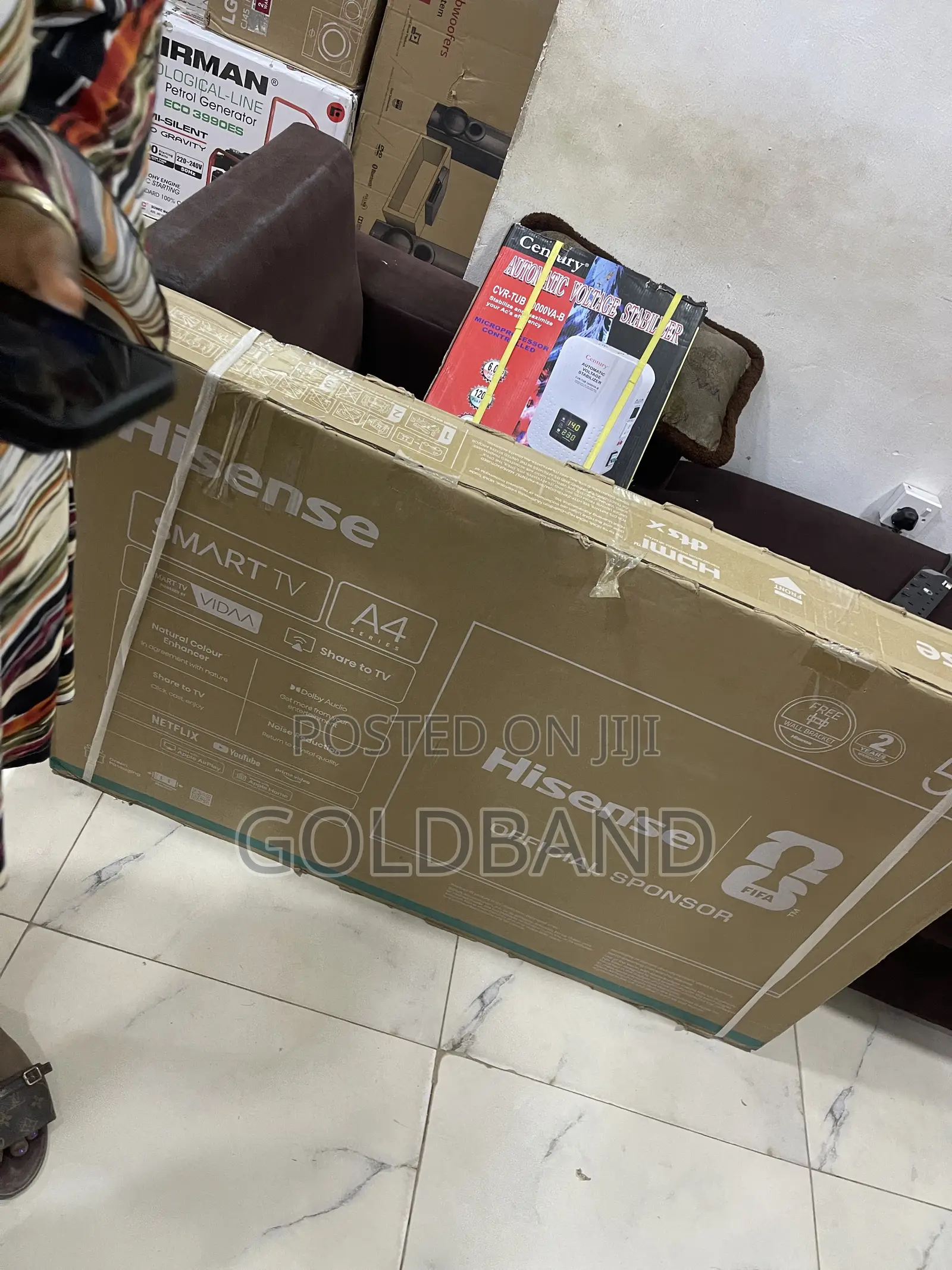 Hisense 50-Inch Smart TV – Experience Every Detail