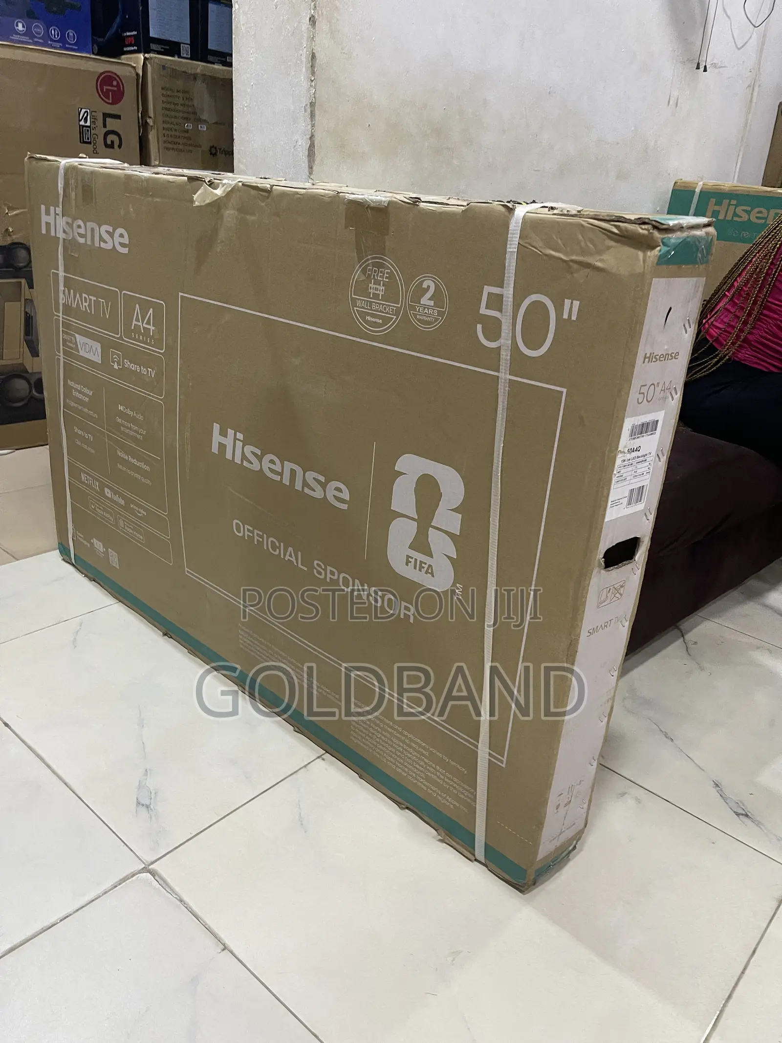 Hisense 50” LED Smart TV – Built for Better Viewing