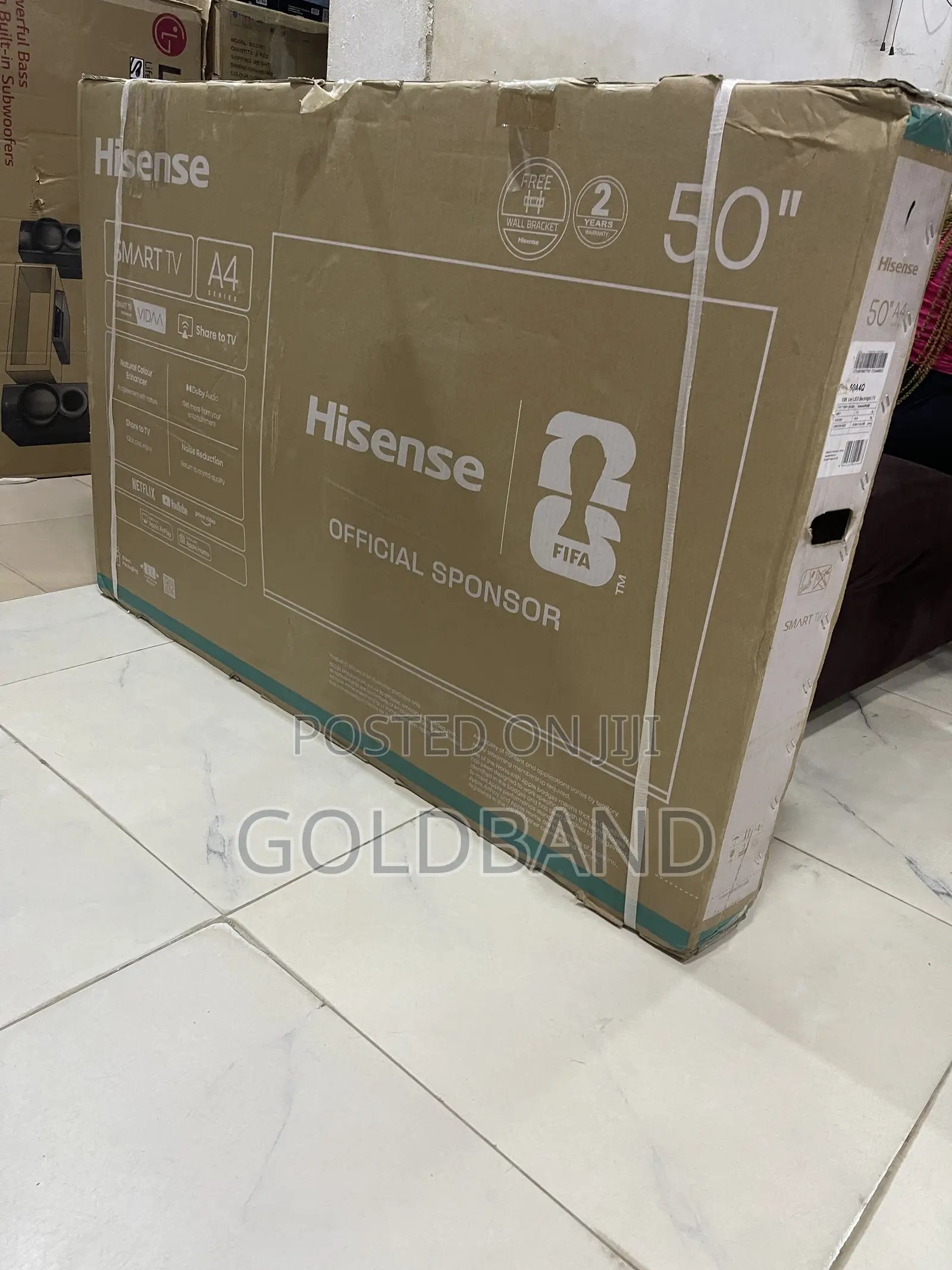 Hisense 50” LED Smart TV – Built for Better Viewing