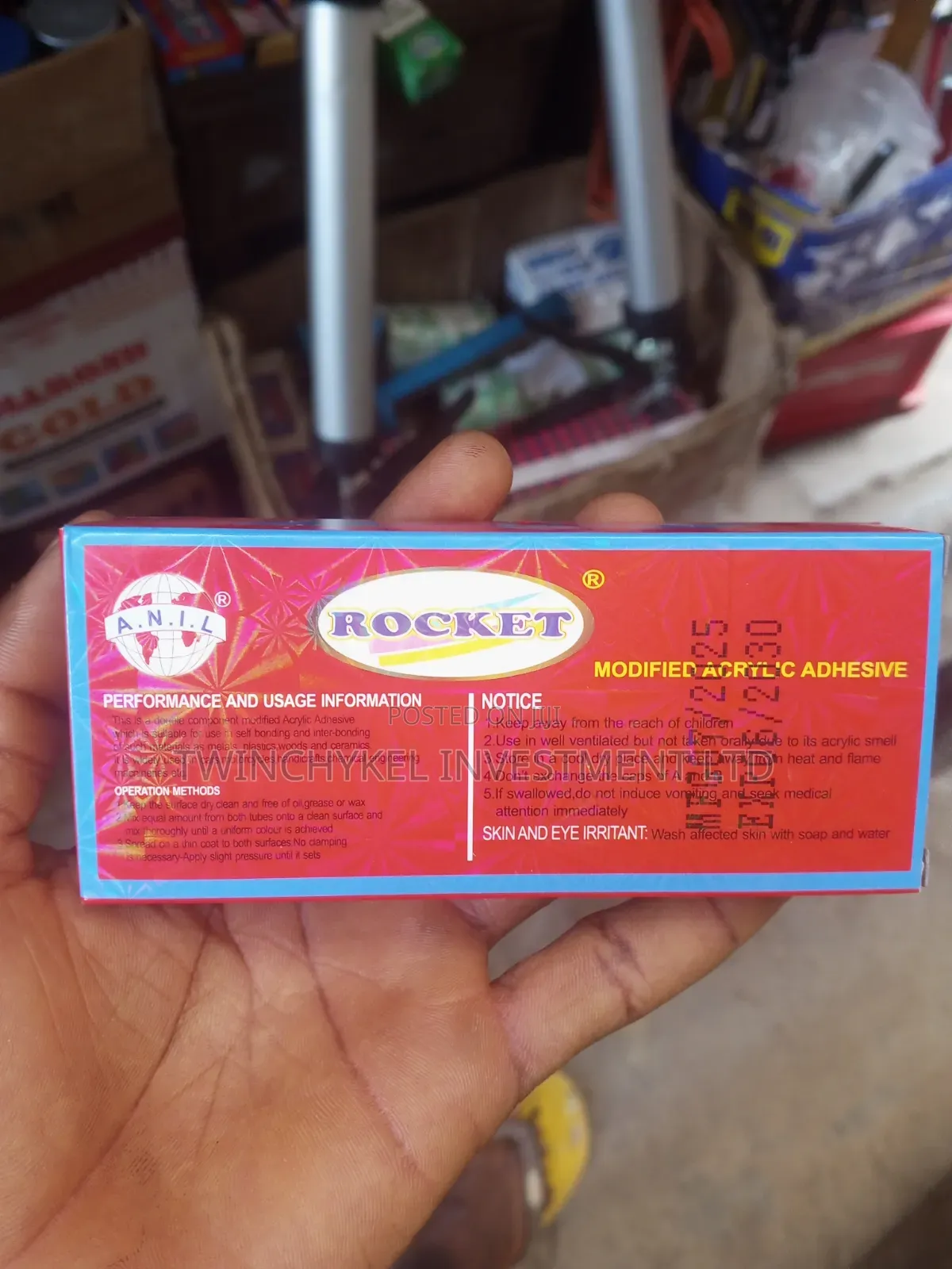 Rocket AB Glue