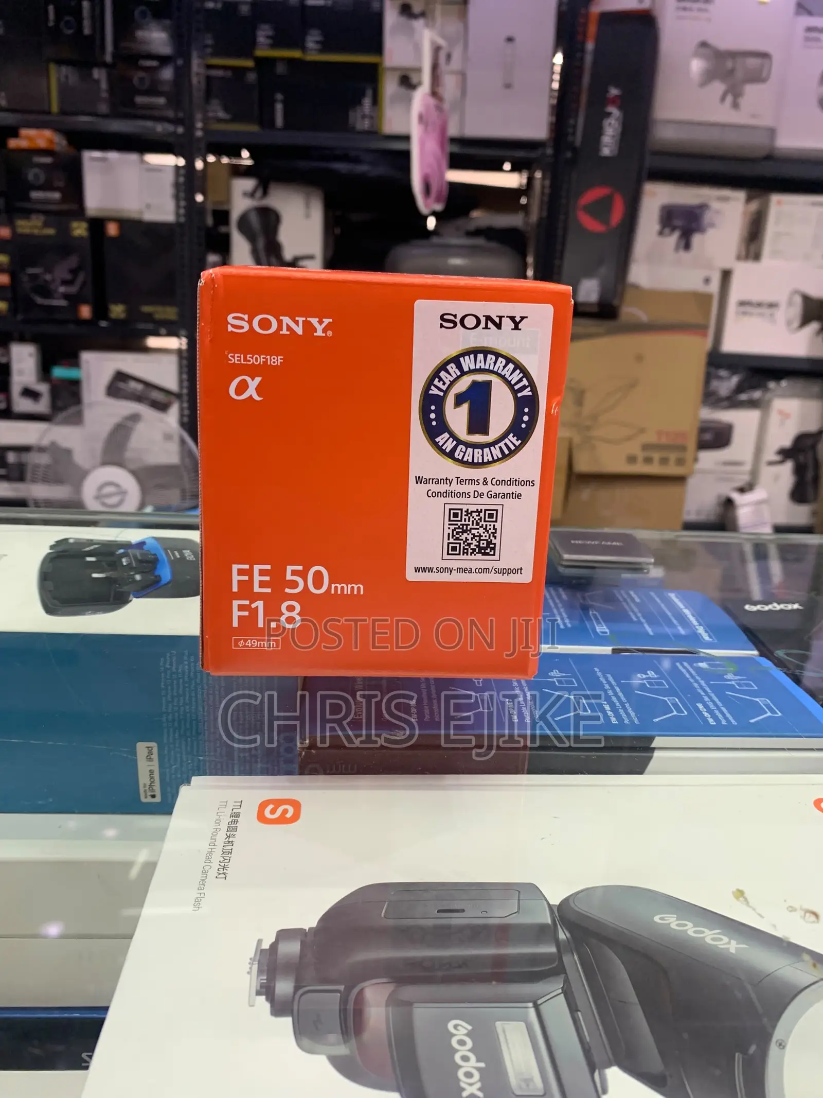 Sony FE 50mm F1.8 Full-Frame Standard Prime