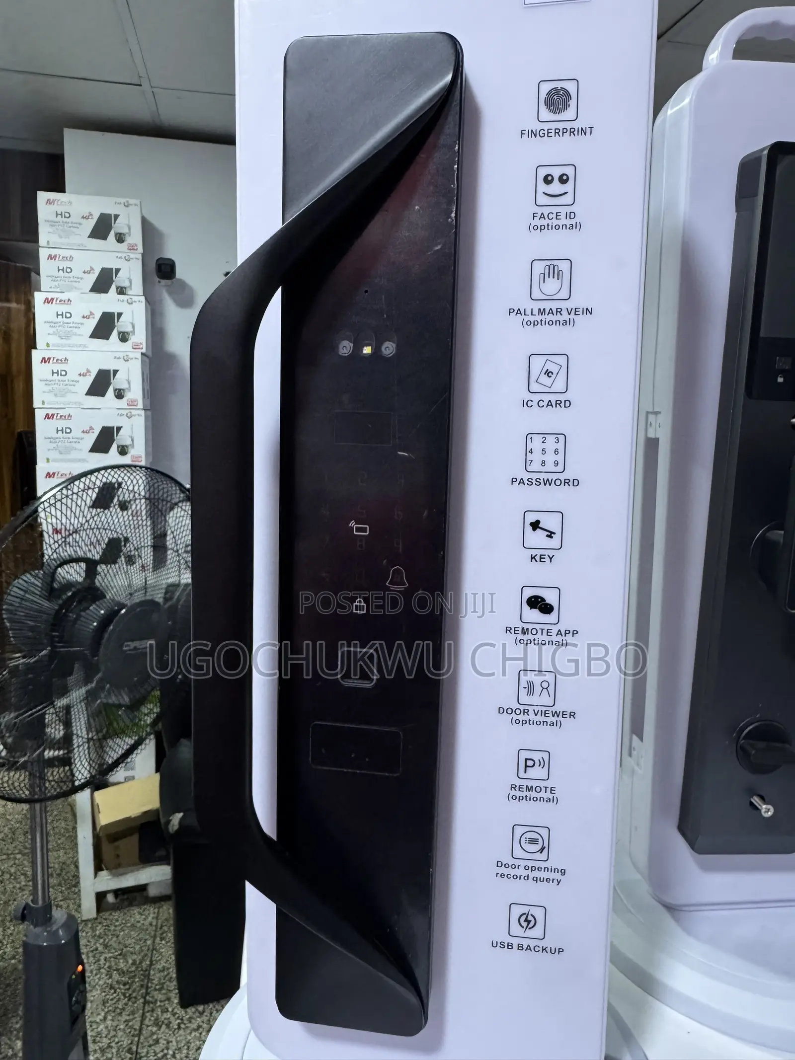 Tuya Smart Door Lock With Face Id and Waterproof