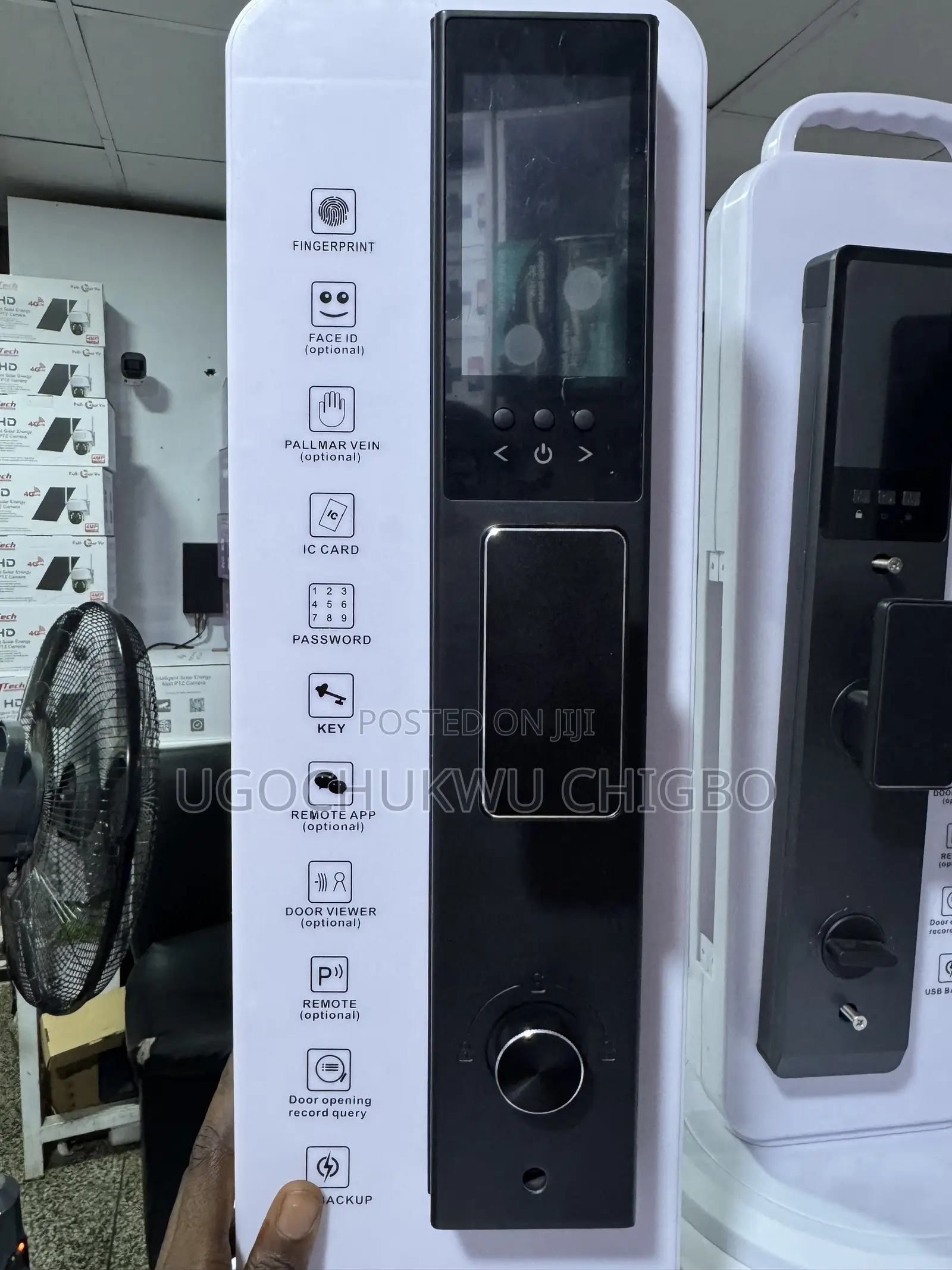Tuya Smart Door Lock With Face Id and Waterproof