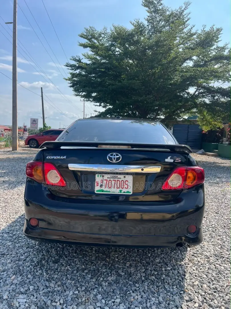Toyota Corolla S 4dr Sedan (1.8L 4cyl 4A) 2010 Black