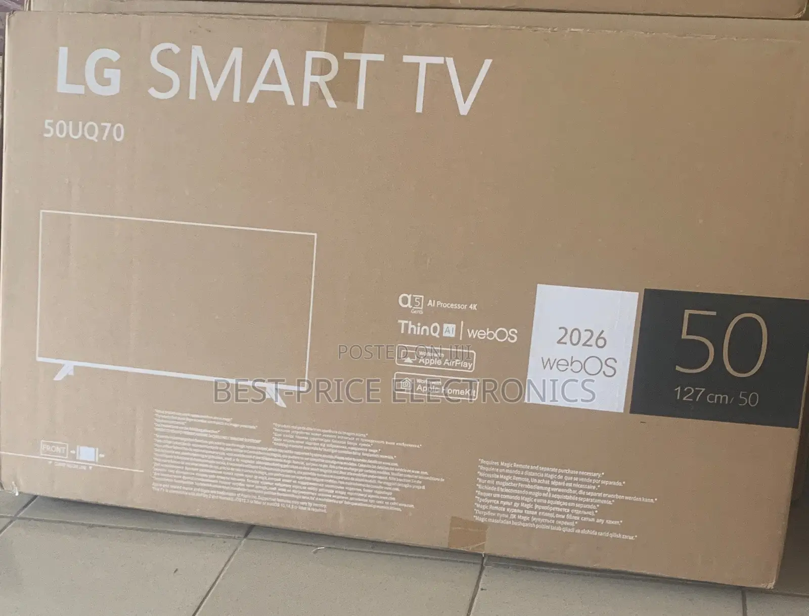 LG TV With Inbuilt Bluetooth, Netflix,YouTube and Other
