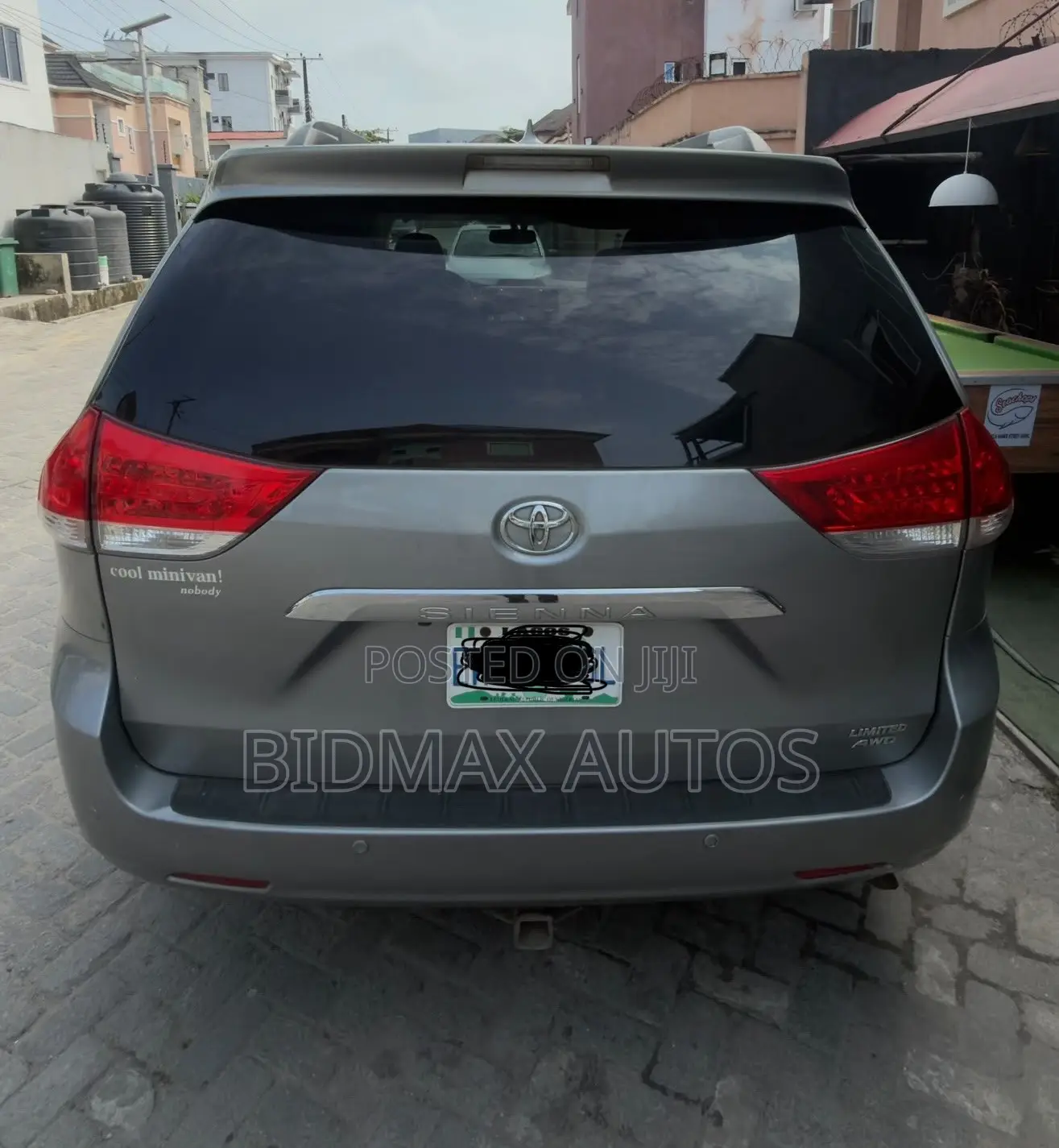 Toyota Sienna Limited 7 Passenger 2011 Gray