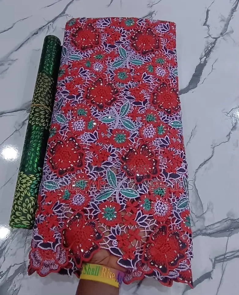 Guipur Cord With Crystal Stone