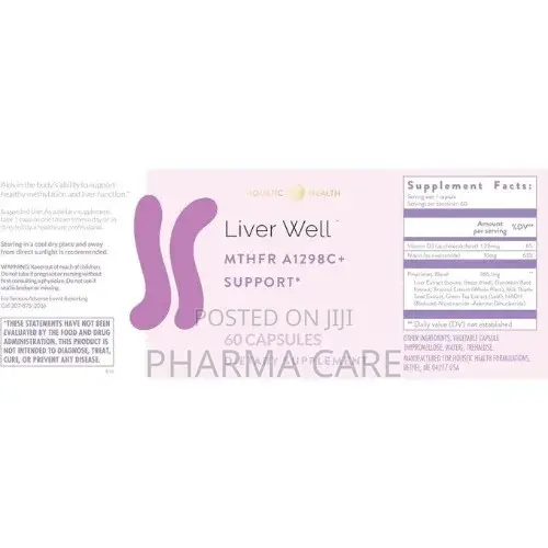 Liver Well MTHFR A1298c+ Support - 60 Capsules